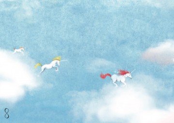 A6   ansichtkaarten eenhoorngids voor