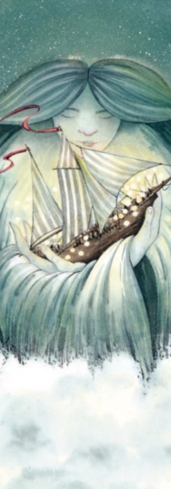 Boekenleggers gefluister in de golven voor 0